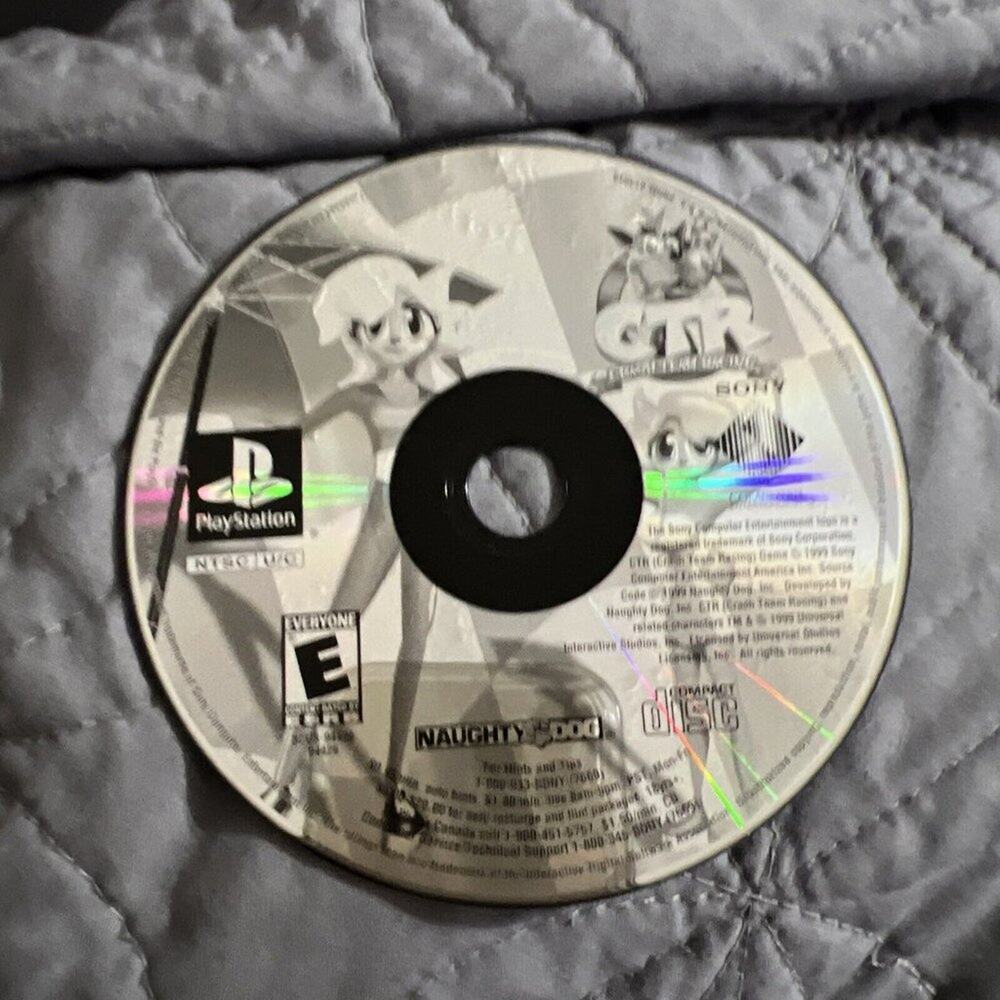 CTR: Crash Team Racing (PlayStation 1, 1999) Disk Only - Picture 2 of 3